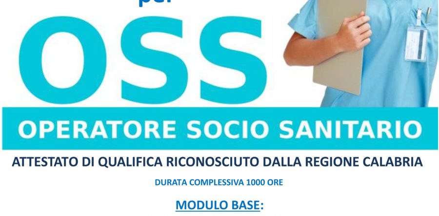 Corso di Formazione per Operatore Socio Sanitario