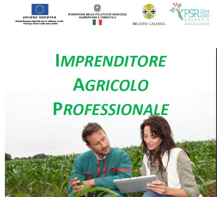 BANDO E DOMANDA – CORSO IMPRENDITORE AGRICOLO II EDIZIONE